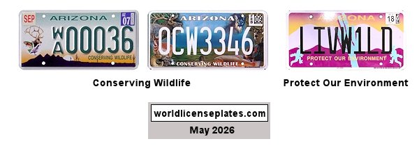 Special Interest license plates
