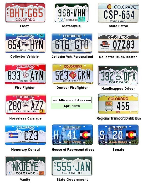 Non-Passenger/Other license plates