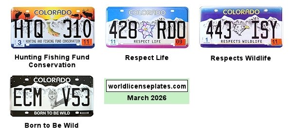 Special Interest license plates