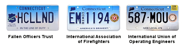 Special Interest license plates