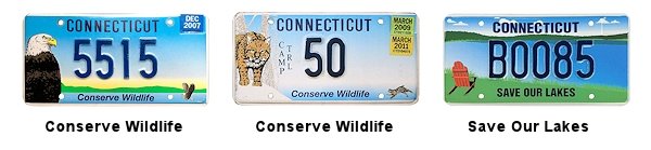 Special Interest license plates