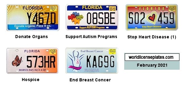 Special Interest license plates