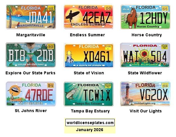 Special Interest license plates