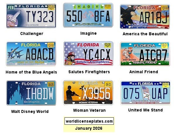 Special Interest license plates