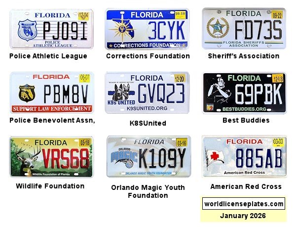 Special Interest license plates