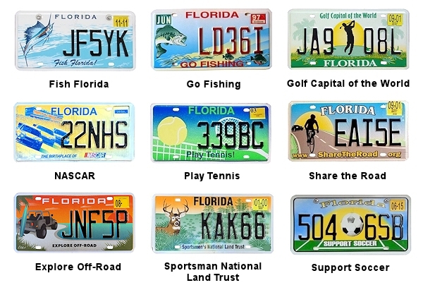Special Interest license plates