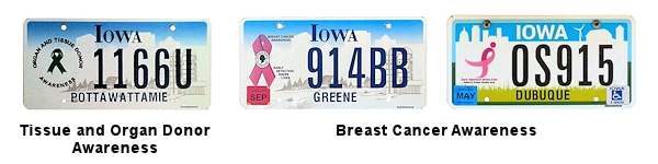Special Interest license plates