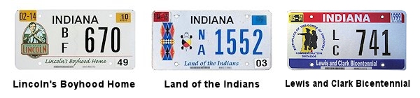Special Interest license plates
