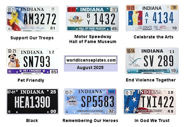 Special Interest license plates