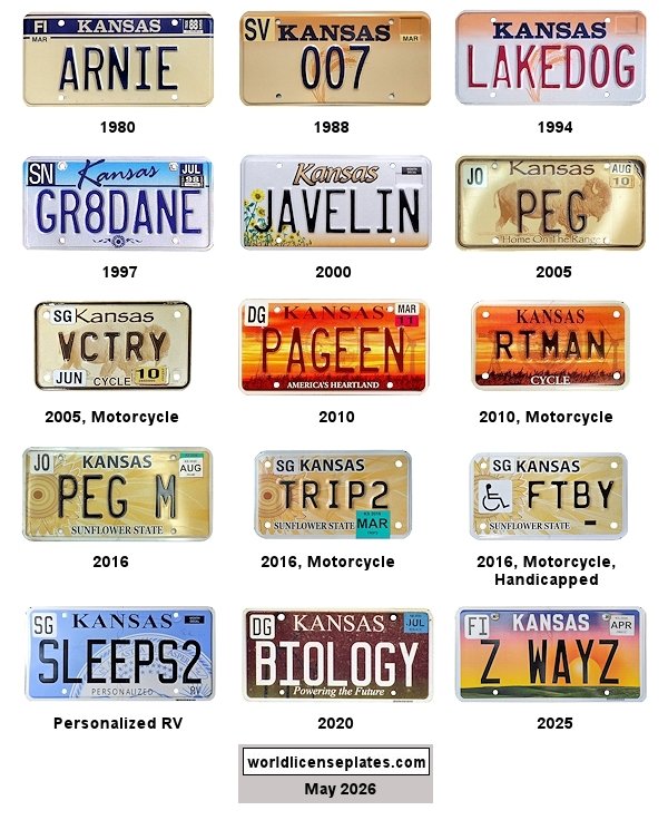 Special Interest license plates