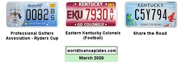 Special Interest license plates