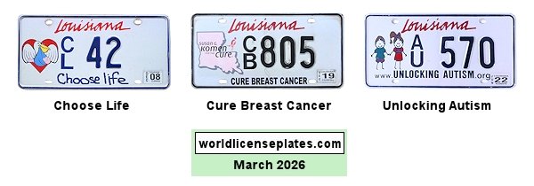 Special Interest license plates
