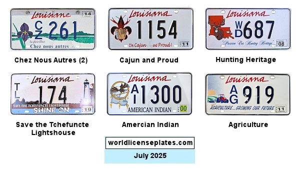 Special Interest license plates
