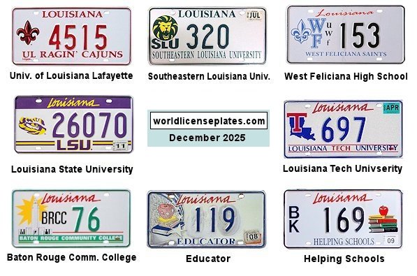 Special Interest license plates