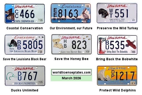 Special Interest license plates