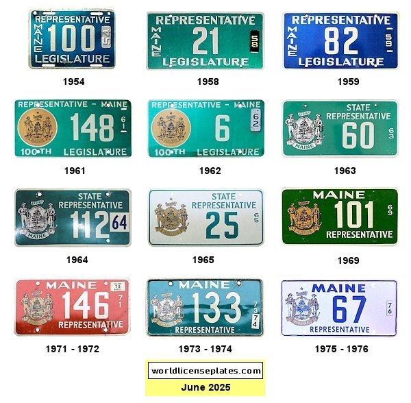 Government - Representative license plates