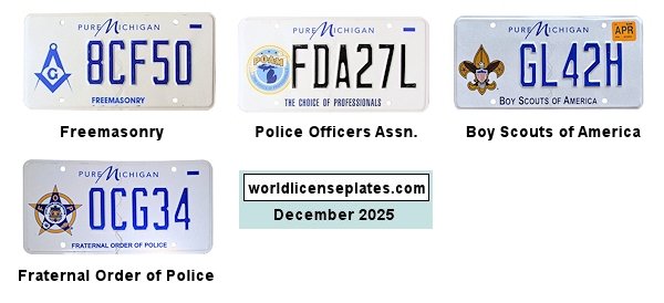 Special Interest license plates