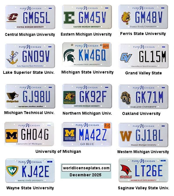 Special Interest license plates