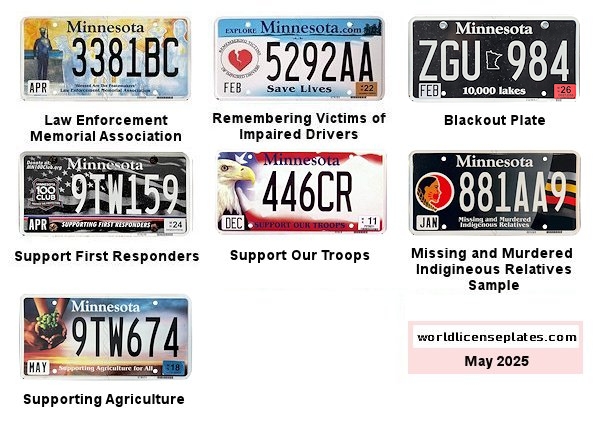 Special Interest license plates