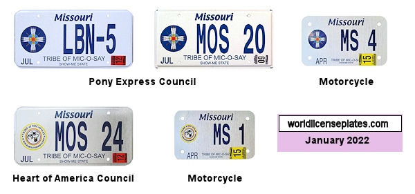Special Interest license plates