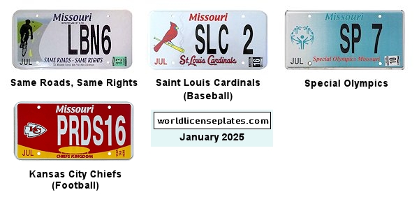Special Interest license plates