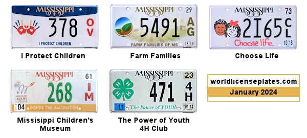 Special Interest license plates