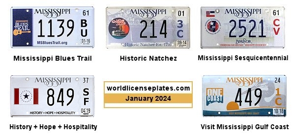Special Interest license plates
