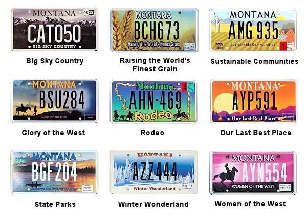 Special Interest license plates