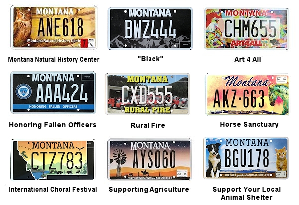 Special Interest license plates