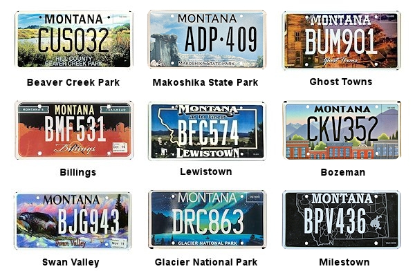 Special Interest license plates
