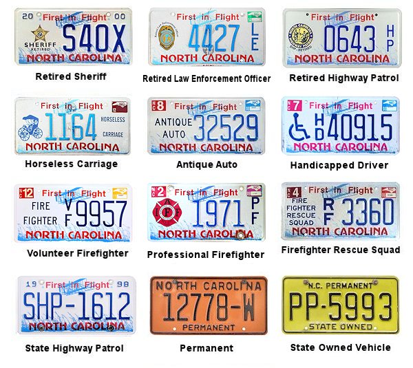 Non-Passenger/Other license plates