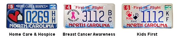 Special Interest license plates