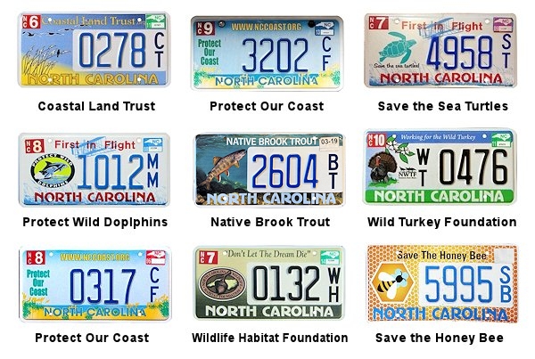 Special Interest license plates
