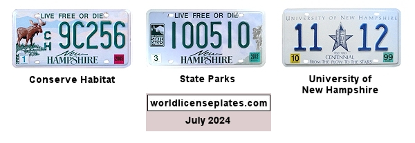 Special Interest license plates