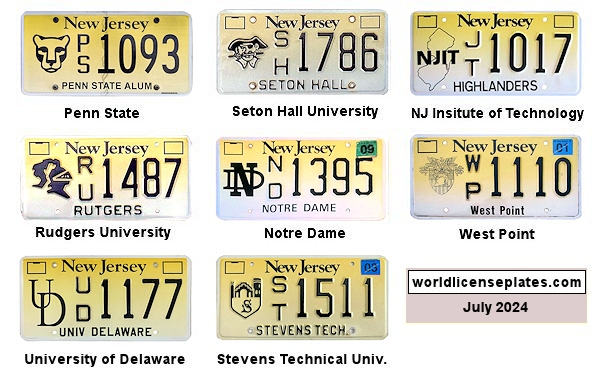 Special Interest license plates