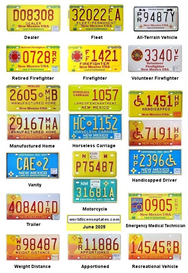 Non-Passenger/Other license plates