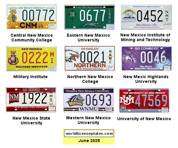 Special Interest license plates