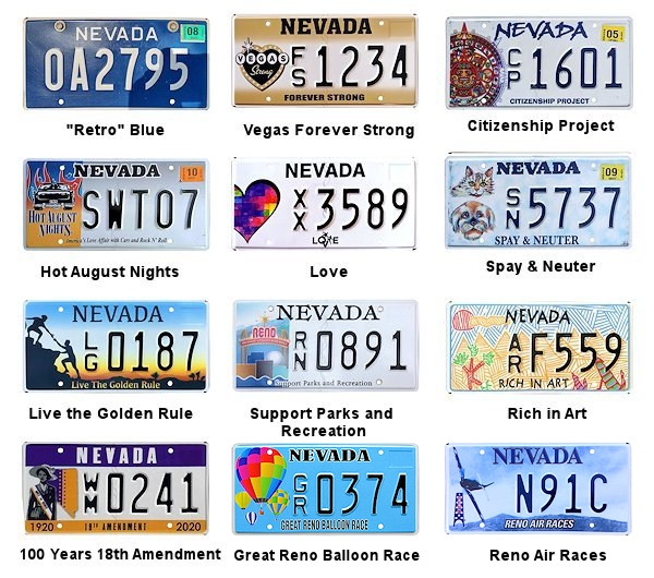 Special Interest license plates