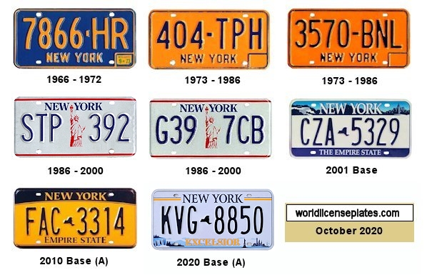 Private/Passenger license plates