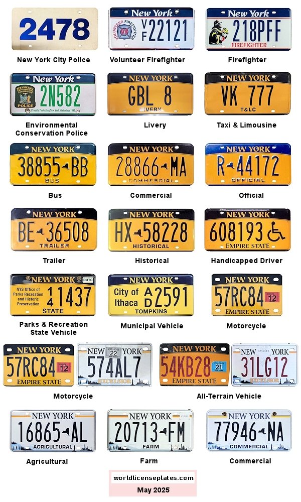 Non-Passenger/Other license plates