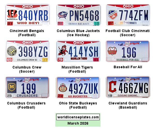 Special Interest license plates