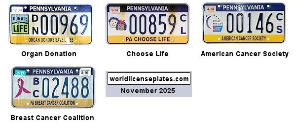 Special Interest license plates