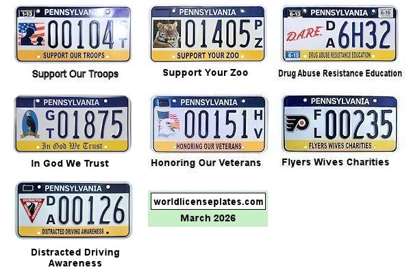 Special Interest license plates