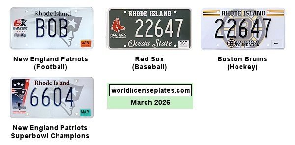 Special Interest license plates
