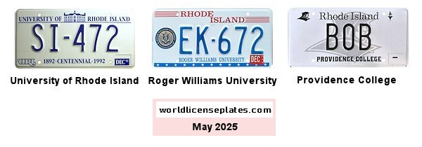 Special Interest license plates