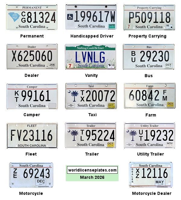 Non-Passenger/Other license plates