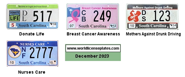 Special Interest license plates