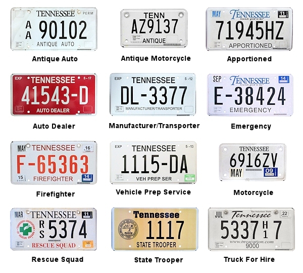 Non-Passenger/Other license plates