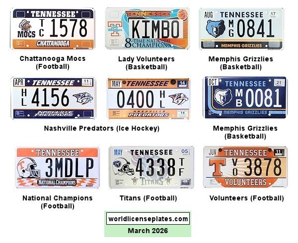 Special Interest license plates