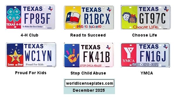 Special Interest license plates